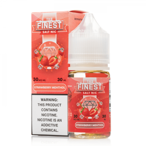 Buy Strawberry Menthol By The Finest Salt Nic 30ml Best Price In Pakistan