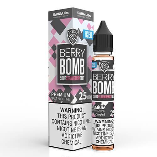 VGOD Iced Berry Bomb Salt Nic 30ml Ejuice - VapeMall