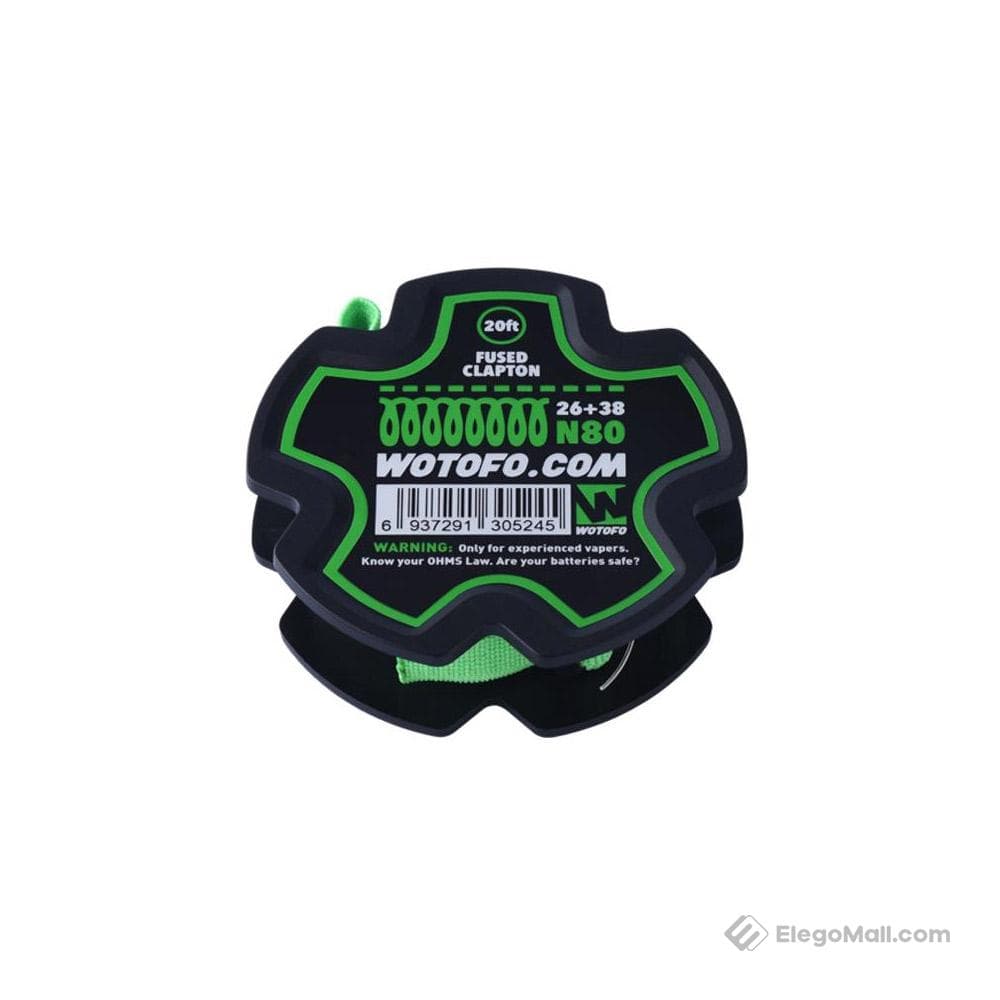 Wotofo Fused Clapton Wire 26GA +38GA, 20ft spool