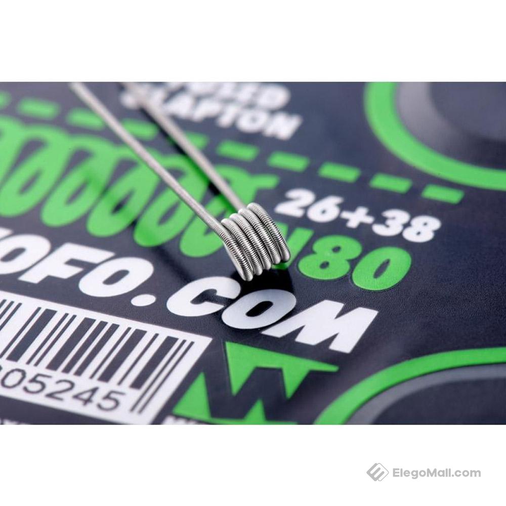 Wotofo Fused Clapton Wire 26GA +38GA, 20ft spool