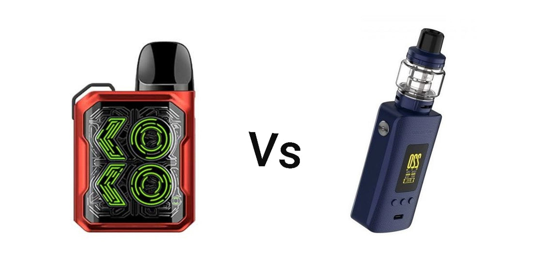 Pod Vape Kits vs Vape Mod Kits: What's the Right Choice for You? VapeMall Pod Vape Kits vs Vape Mod Kits: What's the Right Choice for You? VapeMall