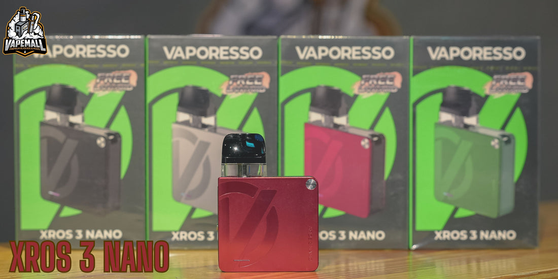 Vaporesso Xros 3 Nano Kit Review VapeMall Vaporesso Xros 3 Nano Kit Review VapeMall