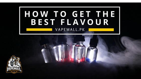 How To Get Better Flavour From Your E-Juice