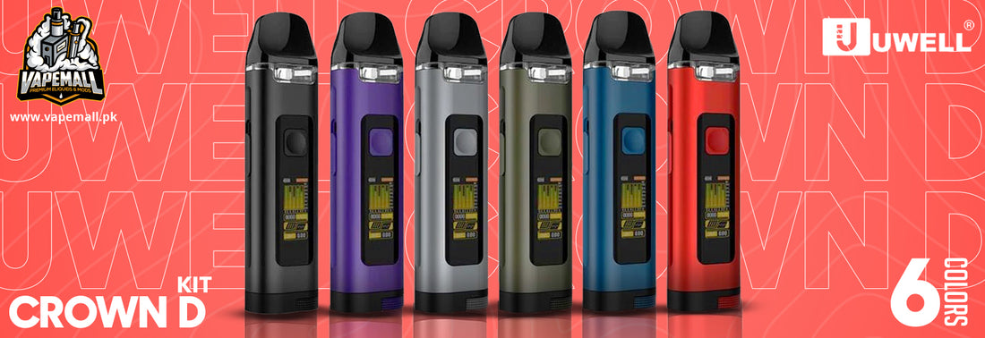 Uwell Crown D Pod Kit Review VapeMall Uwell Crown D Pod Kit Review VapeMall