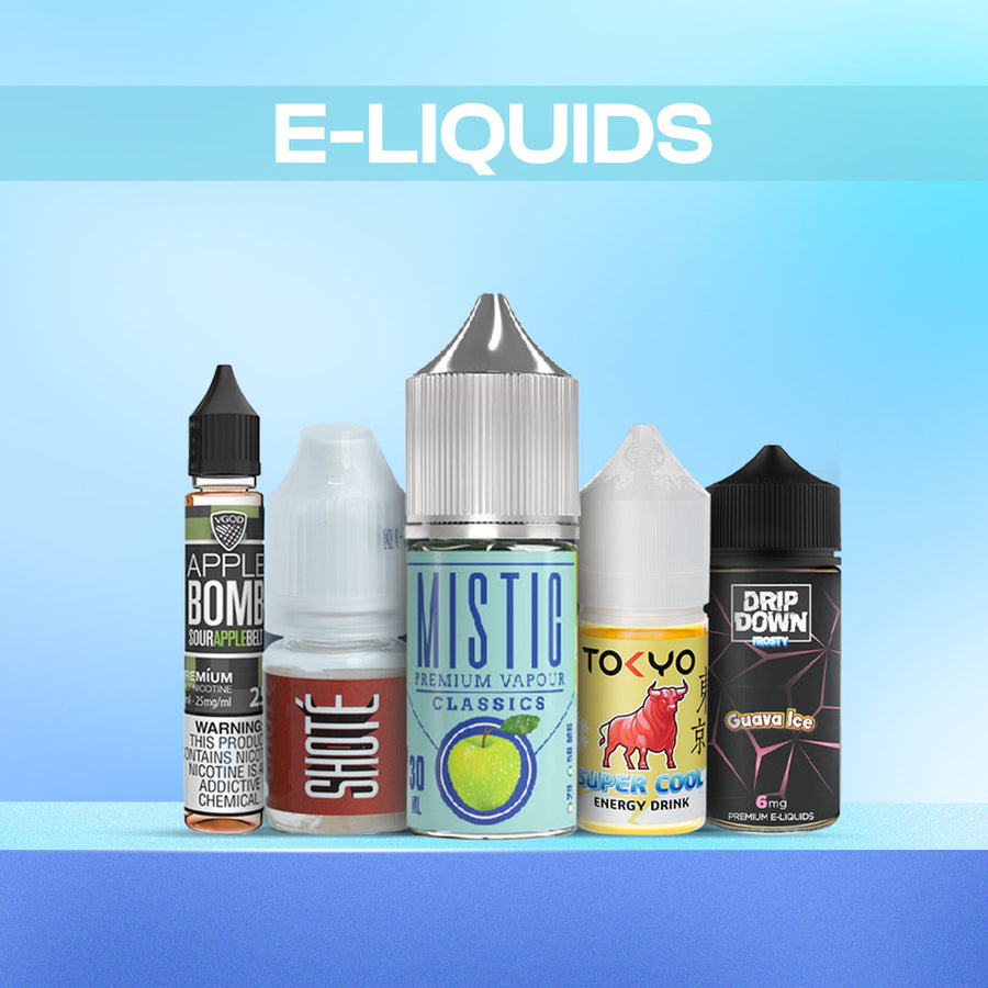 Shop the Best Vape Flavours and E-Liquids in Pakistan!