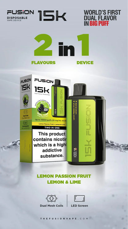 Ivg Fusion Dual Flavour 15k Puffs Disposable At Best Price In Pakistan