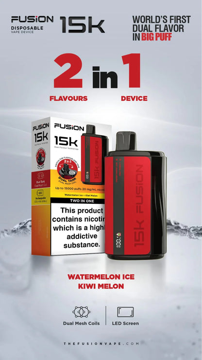 Ivg Fusion Dual Flavour 15k Puffs Disposable At Best Price In Pakistan