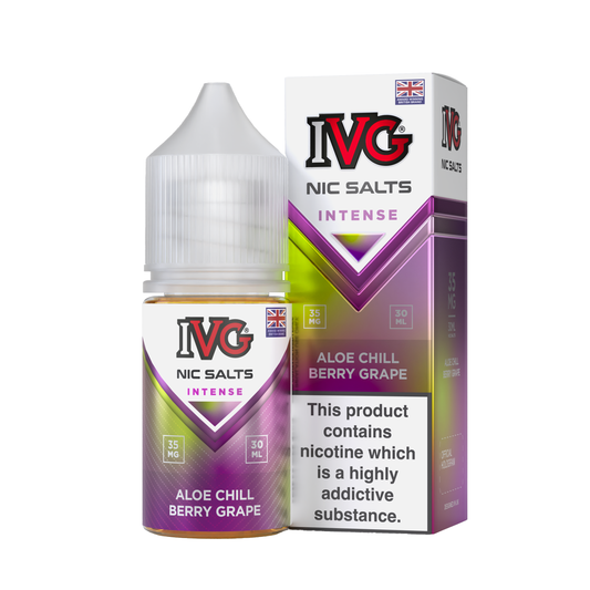 IVG Aloe Chill Berry Grape 30 ml Intense Series At Best Price In Pakistan