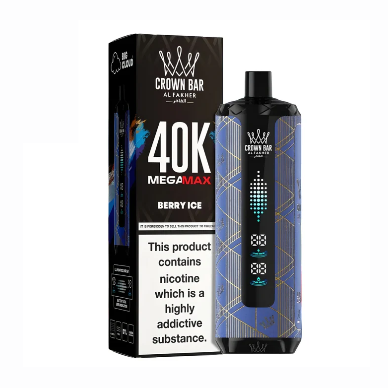 Al Fakher Crown Bar Mega Max 40k Puffs Disposable