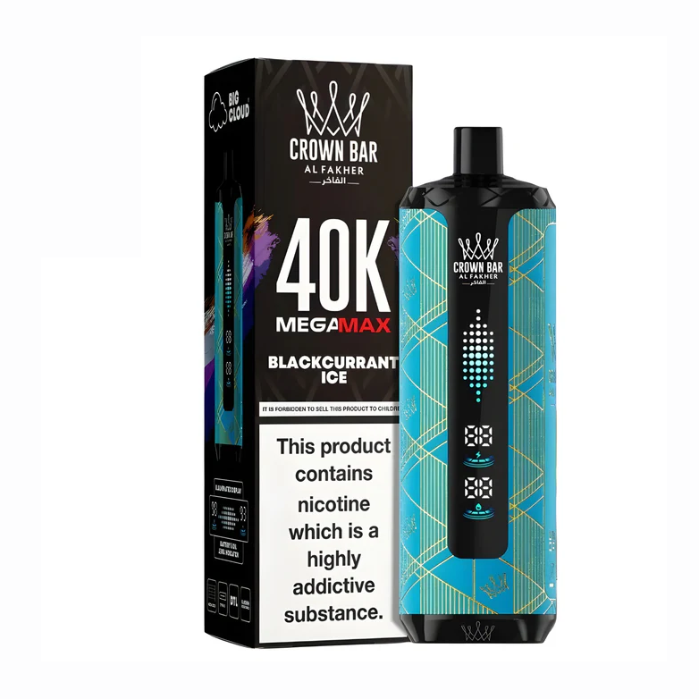 Al Fakher Crown Bar Mega Max 40k Puffs Disposable