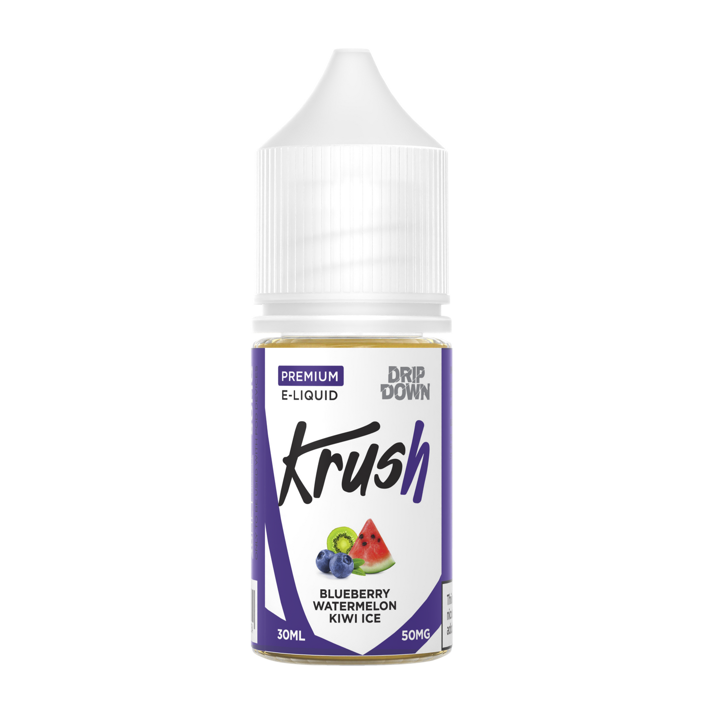 Drip Down Blueberry Watermelon Kiwi Ice By Krush Series At Best Price In Pakistan