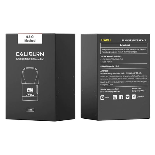 Uwell Caliburn G3 Replacement Pod At Best Price In Pakistan