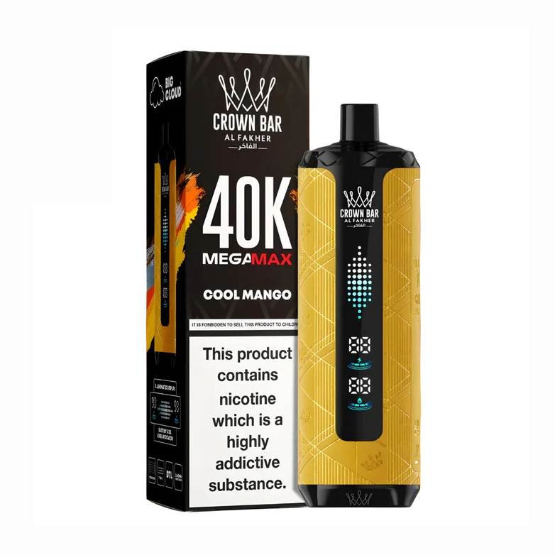 Al Fakher Crown Bar Mega Max 40k Puffs Disposable