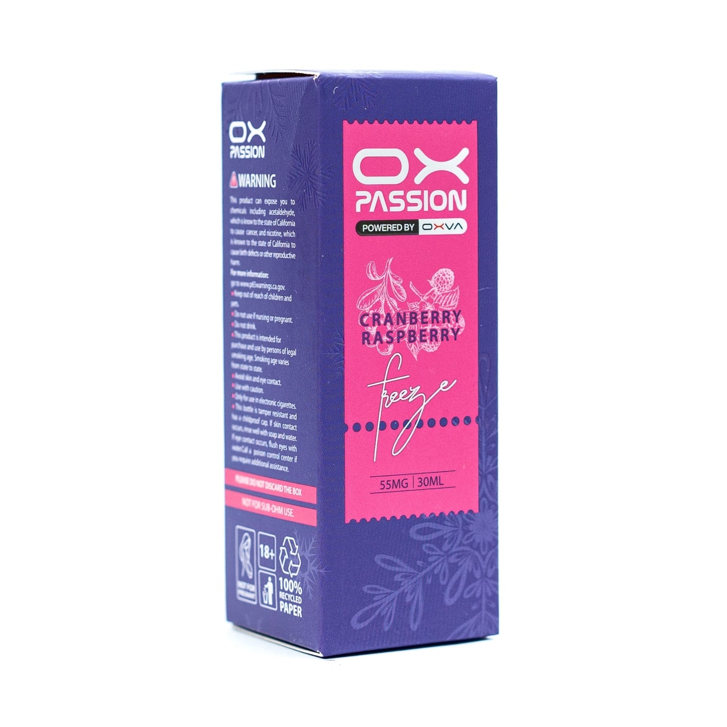 OX Passion Freeze Cranberry Raspberry By Oxva At Best Price In Pakistan
