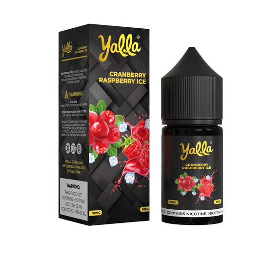 Yalla Fusion Series Cranberry Raspberry Ice 30ml Best Price in Pakistan