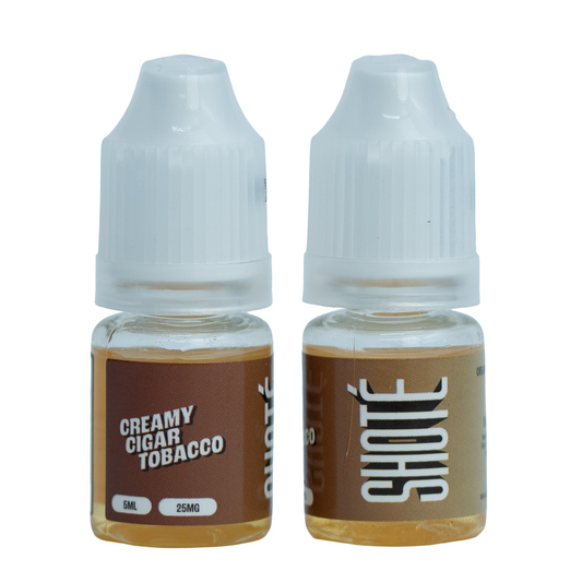 Shote Creamy Cigar Tobacco Nicotine Salt 5ml