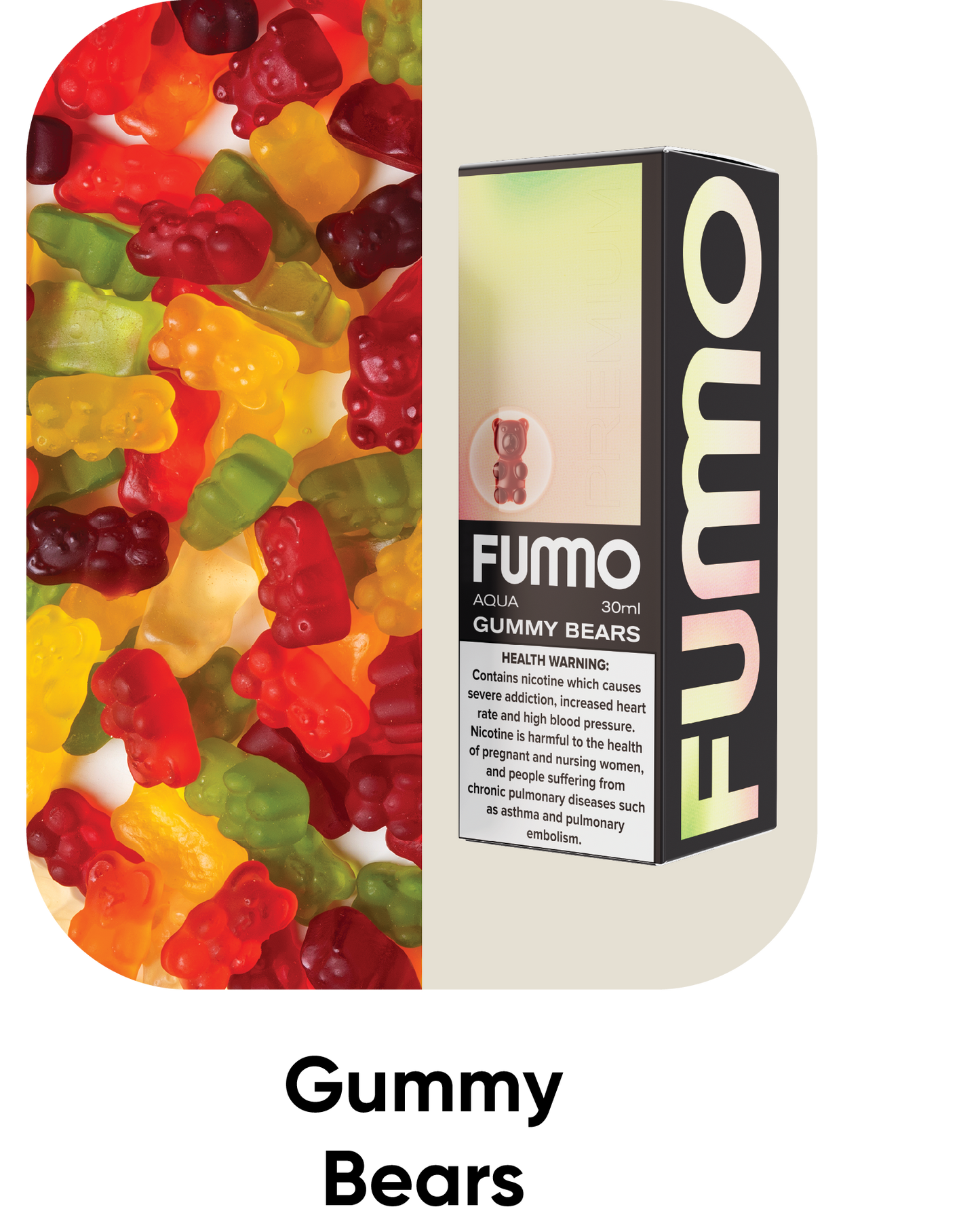 Fumo Aqua Gummy Bear