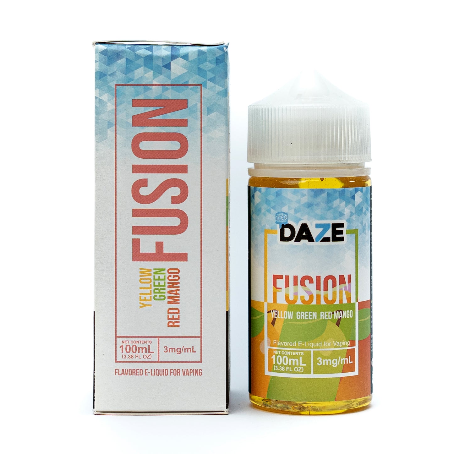 Yellow Green Red Mango Iced by 7 Daze Fusion 100 ml At Best Price In Pakistan