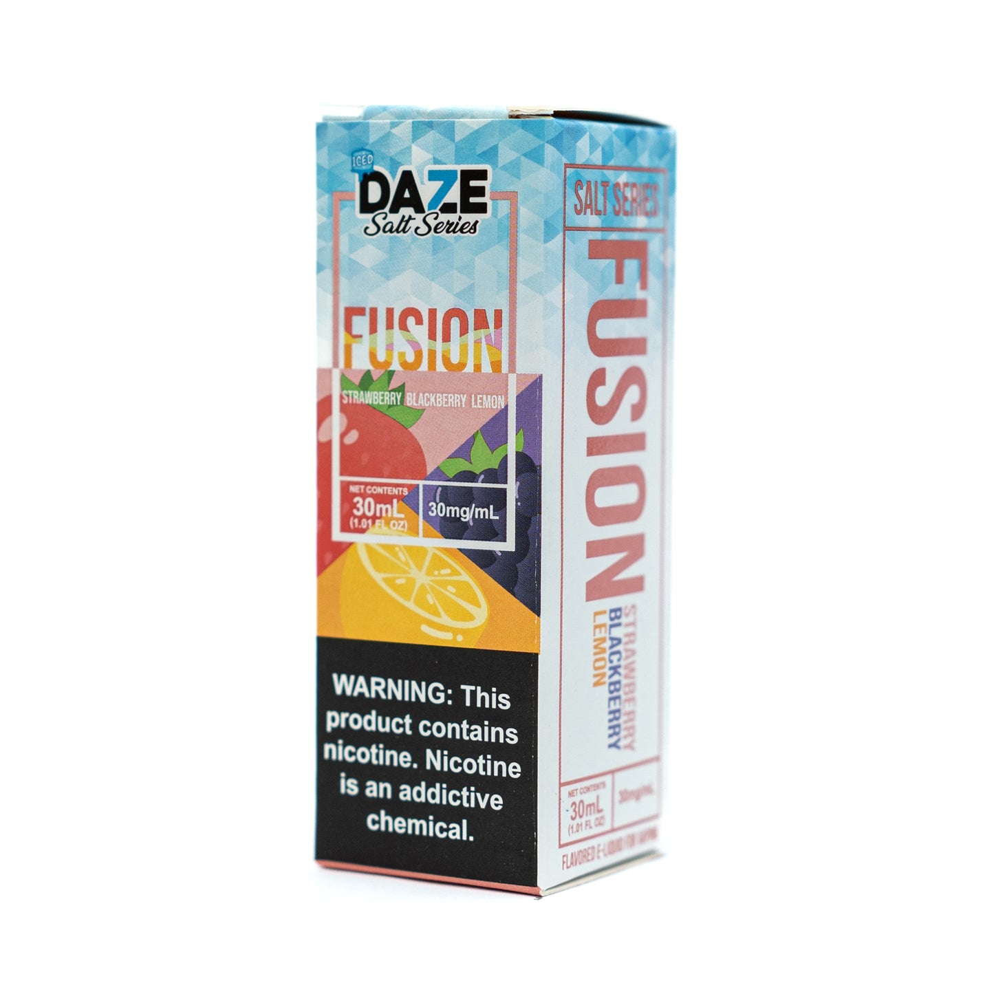 Buy Iced Strawberry Blackberry Lemon 7 Daze Fusion Salt At Best Price In Pakistan