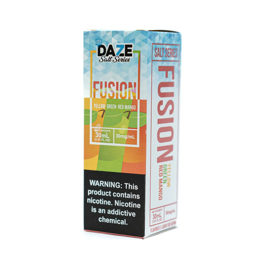 Iced Yellow Green Red Mango 7 Daze Fusion Salt At Best Price In Pakistan