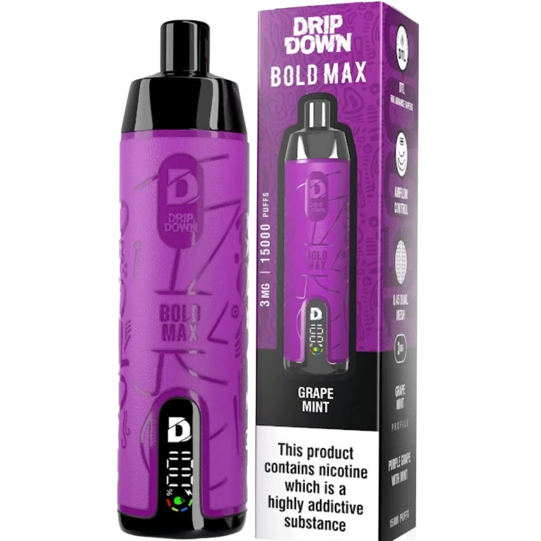 Bold Max DTL 15000 Puffs Disposable By Drip Down