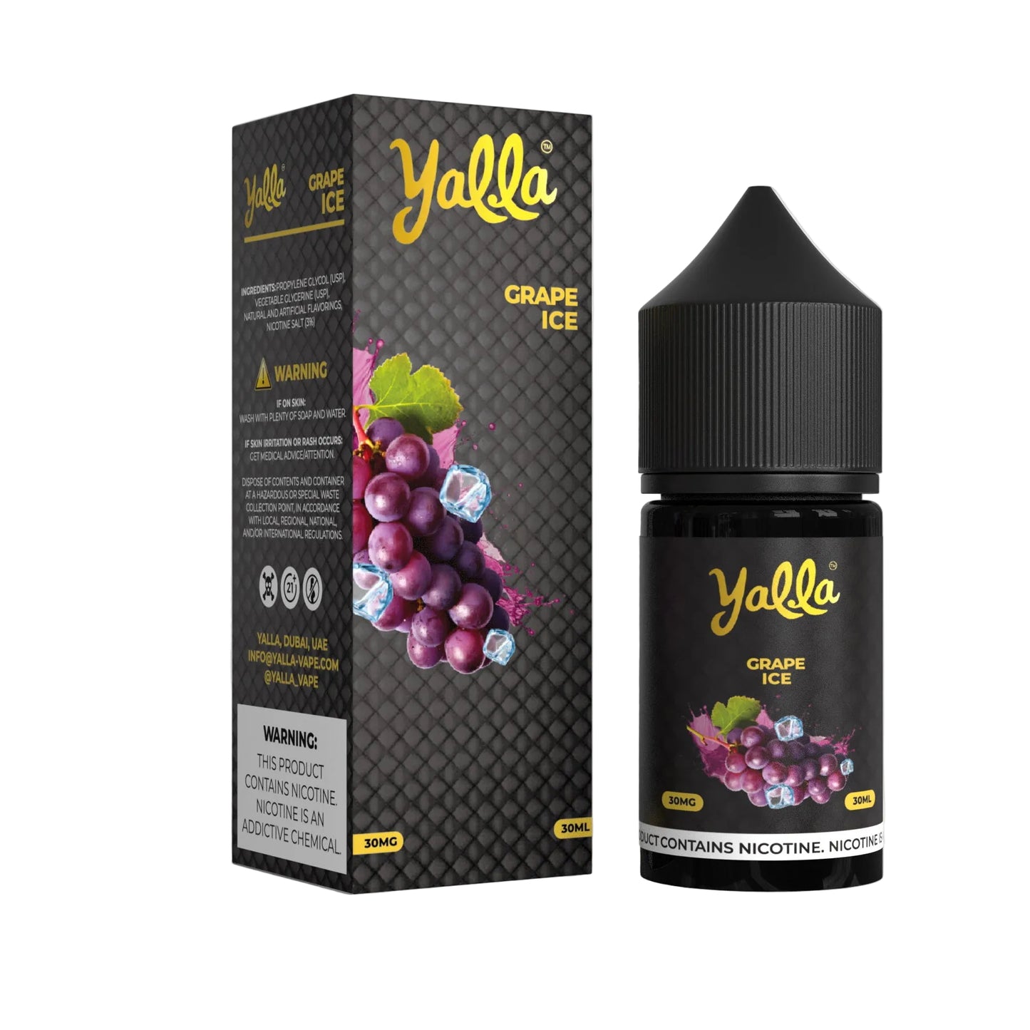 Yalla Classic Series Grape Ice 30ml Best Price in Pakistan