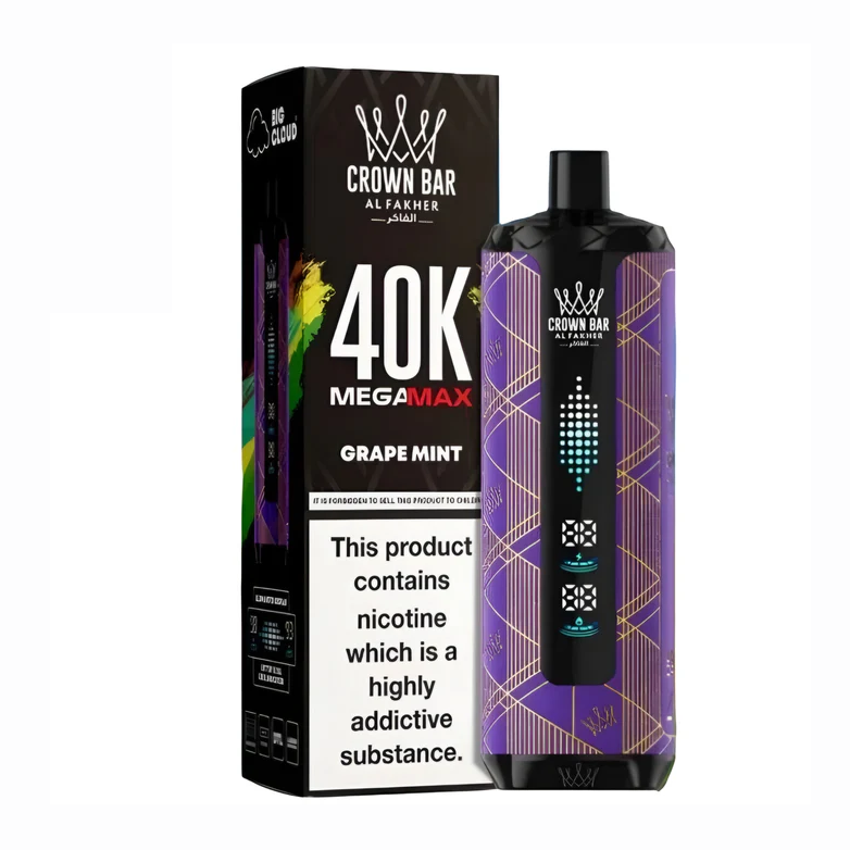 Al Fakher Crown Bar Mega Max 40k Puffs Disposable
