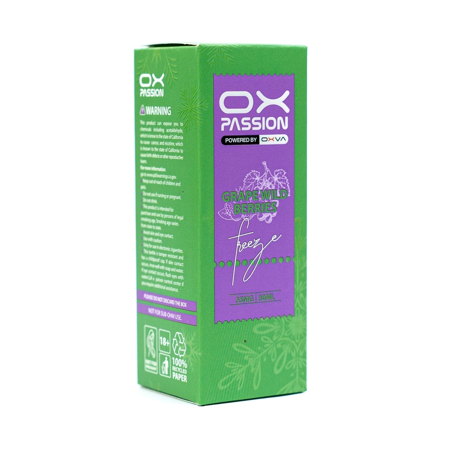 OX Passion Freeze Grape Wild Berries By Oxva At Best Price In Pakistan