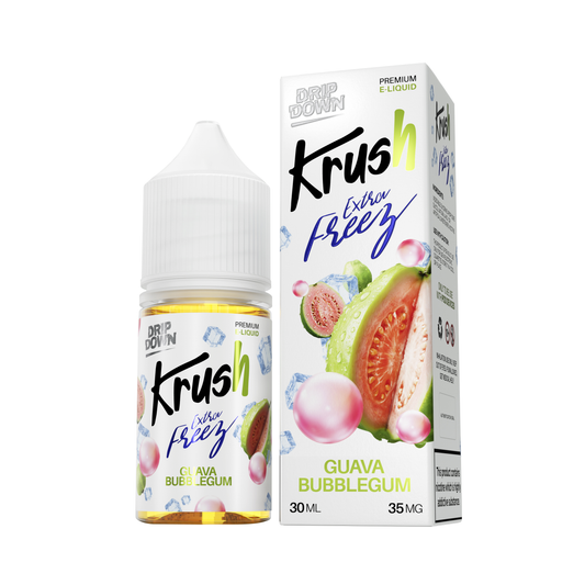 Drip Down Guava Bubblegum By Krush Extra Freez Series At Best Price In Pakistan