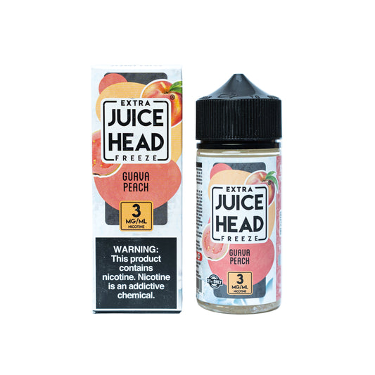 Guava Peach by Juice Head Extra Freeze Eliquid and Ejuice