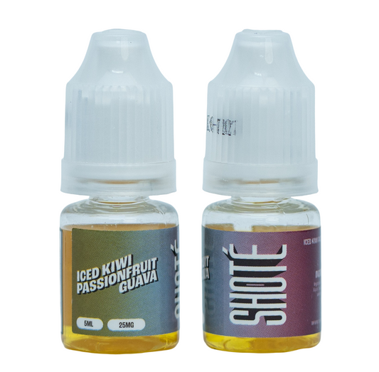 Shote Iced Kiwi Passionfruit Guava Nicotine Salt 5ml