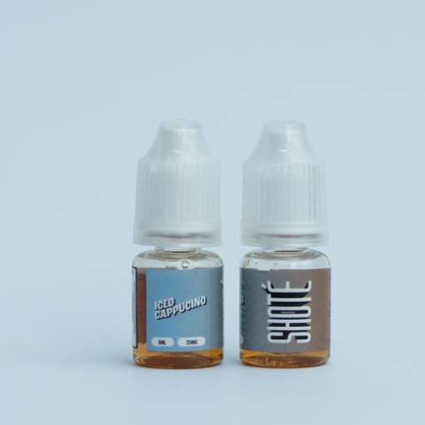 Shote Iced Cappucino Nicotine Salt 5ml - VapeMall