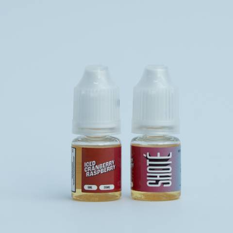 Shote Iced Cranberry Raspberry Nicotine Salt 5ml - VapeMall