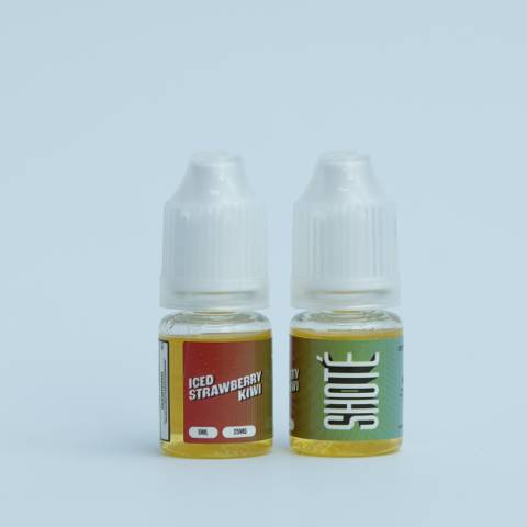 Shote Iced Strawberry Kiwi Nicotine Salt 5ml - VapeMall