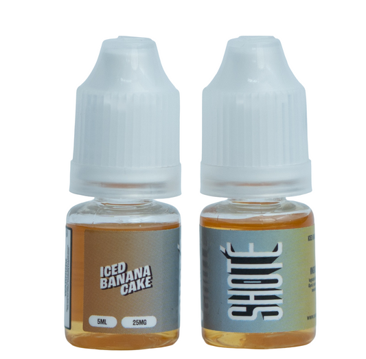 Shote Iced Banana Cake Nicotine Salt 5ml