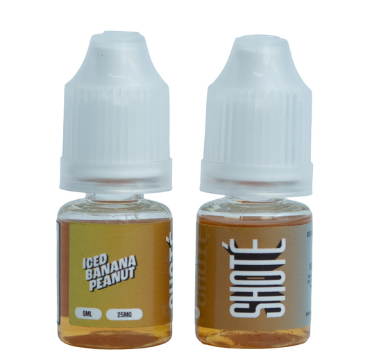 Shote Iced Banana Penut Nicotine Salt 5ml