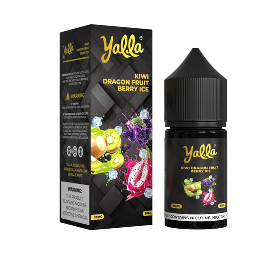 Yalla Fusion Series Kiwi Dragonfruit Berry Ice 30ml Best Price in Pakistan