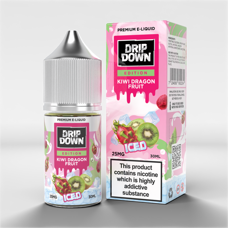 Drip Down Kiwi Dragon Fruit Ice At Best Price In Pakistan - VapeMall