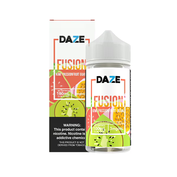 Kiwi Passionfruit Guava Iced by 7 Daze Fusion 100 ml At Best Price In Pakistan