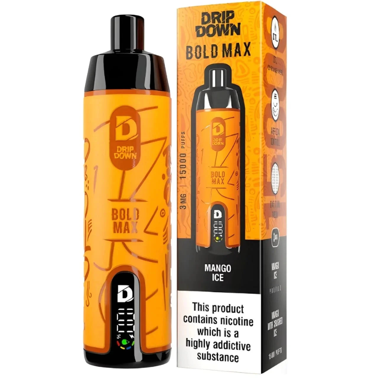 Bold Max DTL 15000 Puffs Disposable By Drip Down