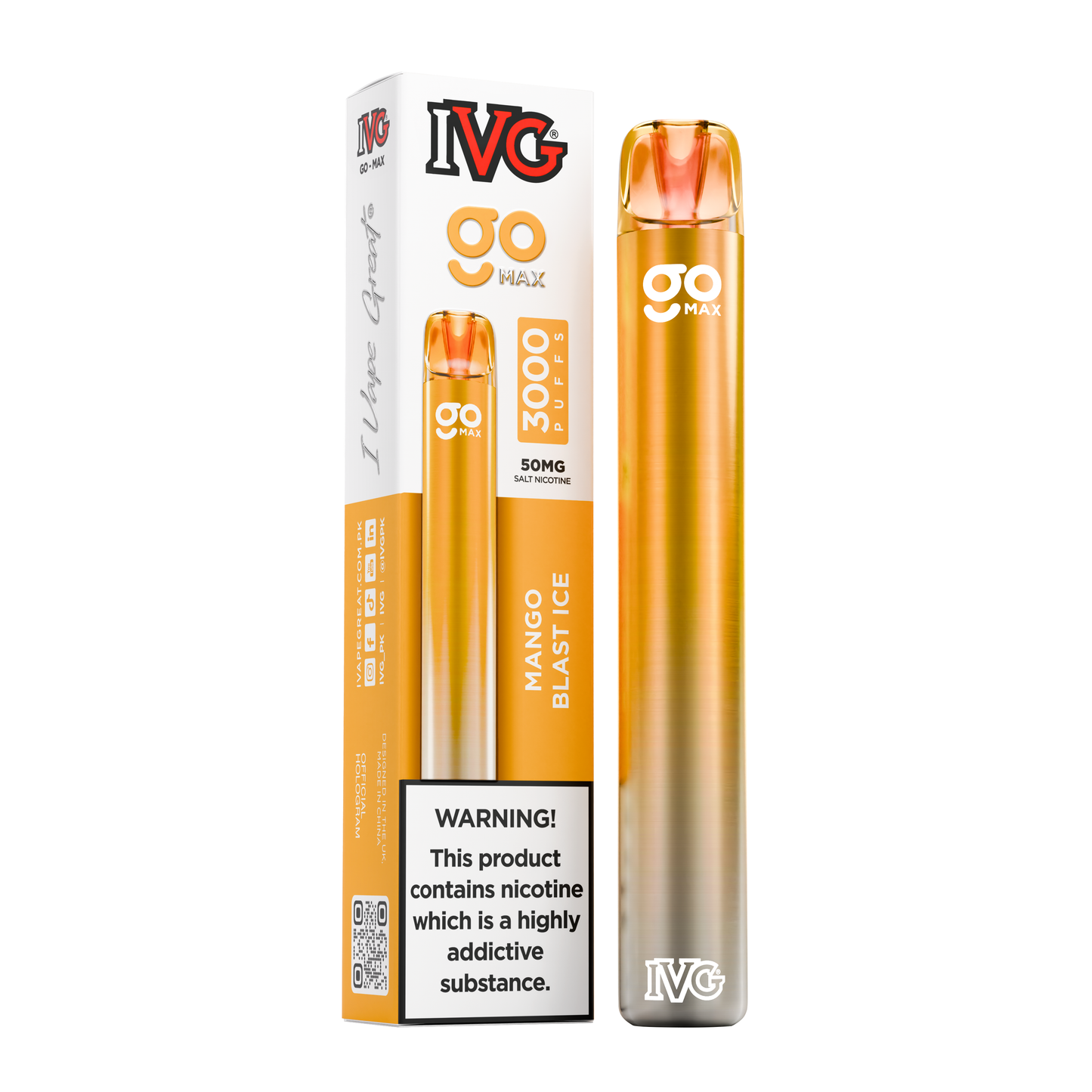 Ivg Go Max 3000 Puff Disposable At Best Price In Pakistan