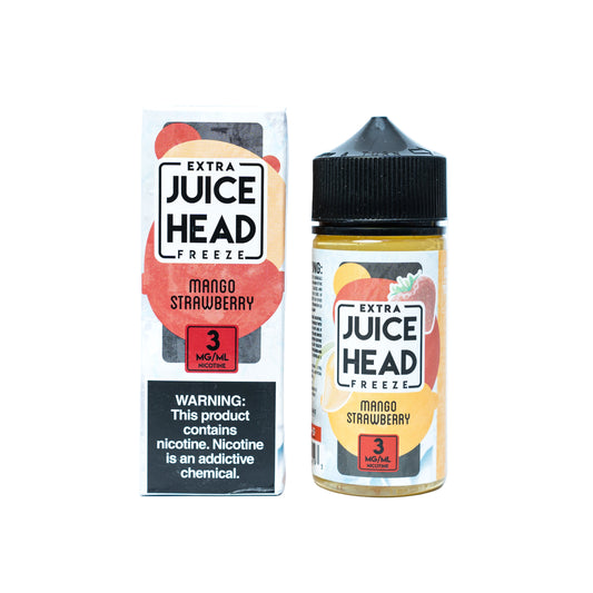 Buy Mango Strawberry Extra Freeze by Juice Head E-liquid 100ml Best Price In Pakistan