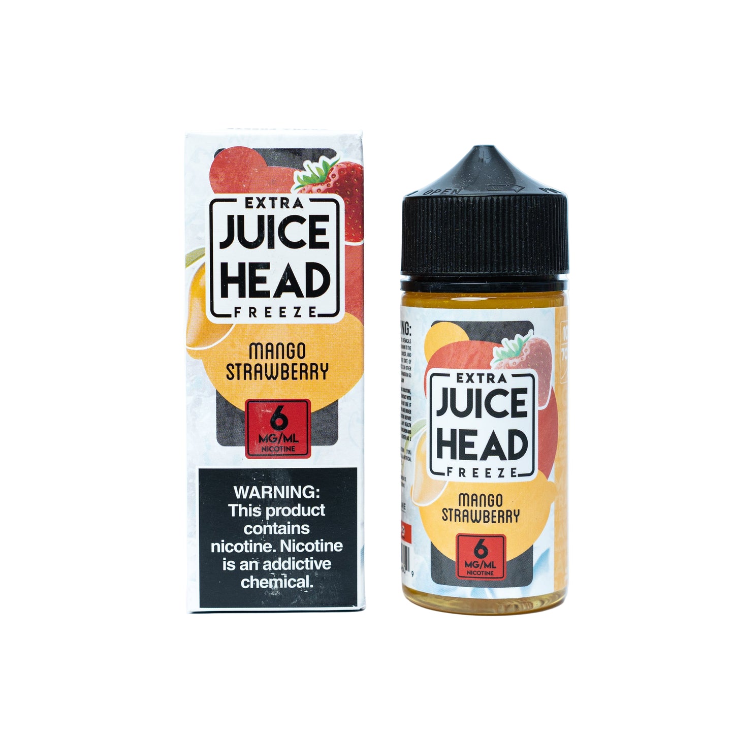 Buy Mango Strawberry Extra Freeze by Juice Head E-liquid 100ml Best Price In Pakistan