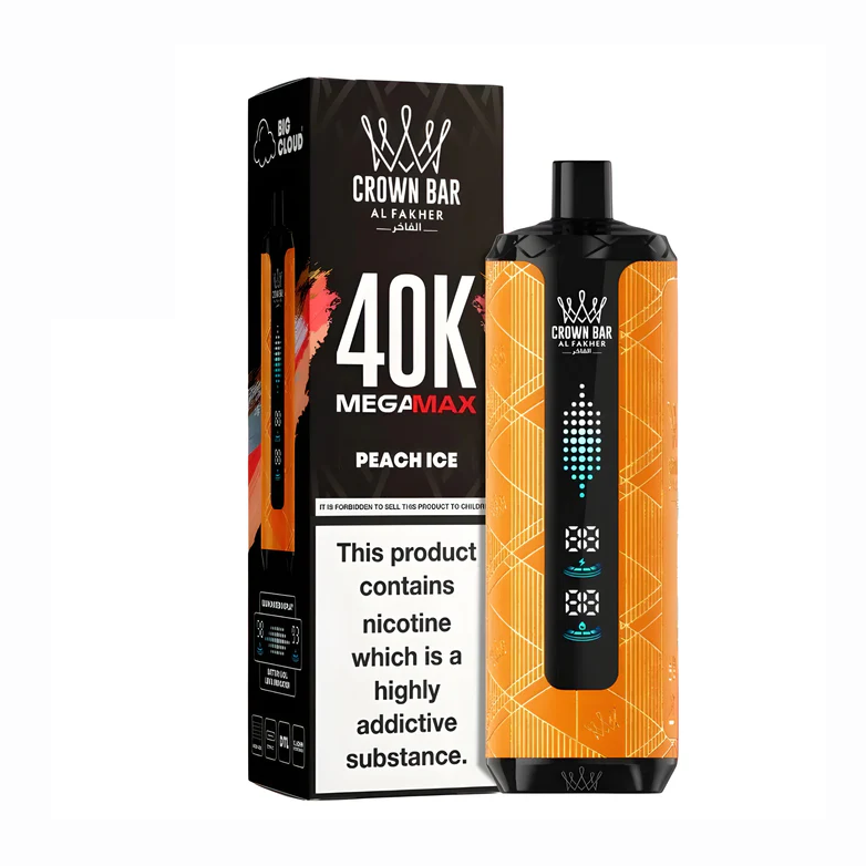 Al Fakher Crown Bar Mega Max 40k Puffs Disposable