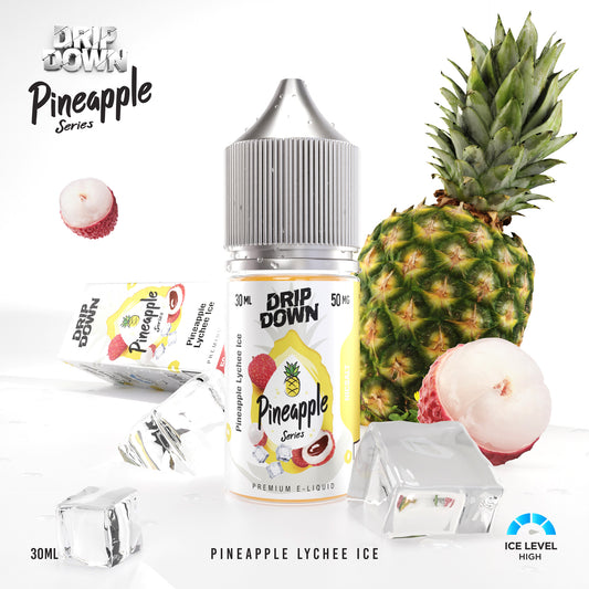 Drip Down Pineapple Series – Pineapple Lychee Ice 30ML