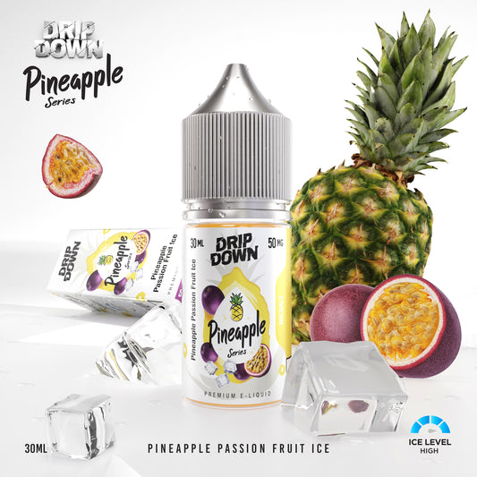 Drip Down Pineapple Passion Fruit Ice –  30ml