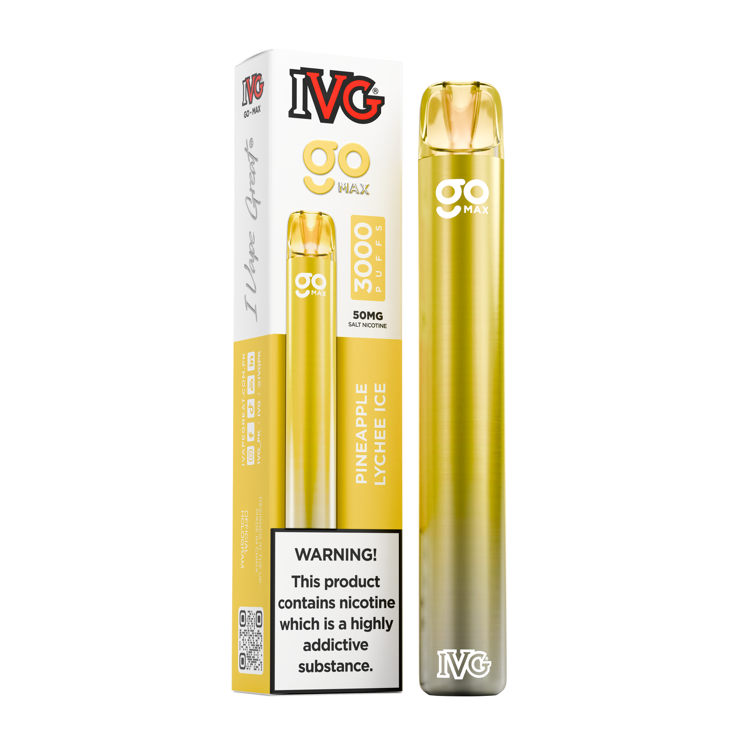 Ivg Go Max 3000 Puff Disposable At Best Price In Pakistan