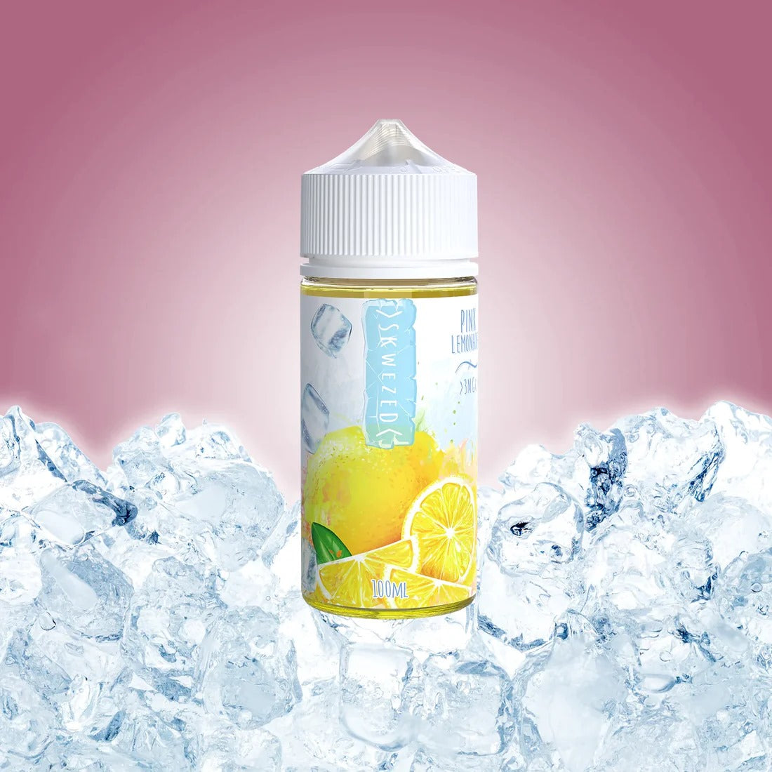 Buy Ice Pink Lemonade E-Liquid By Skwezed 100ML Best Price In Pakistan - VapeMall