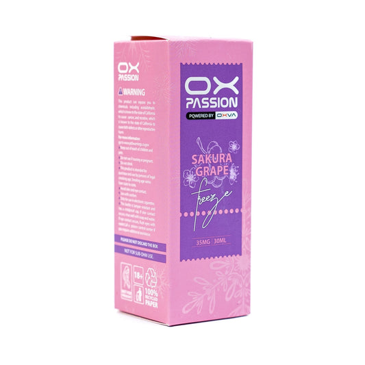 OX Passion Freeze Sakura Grape  By Oxva At Best Price In Pakistan