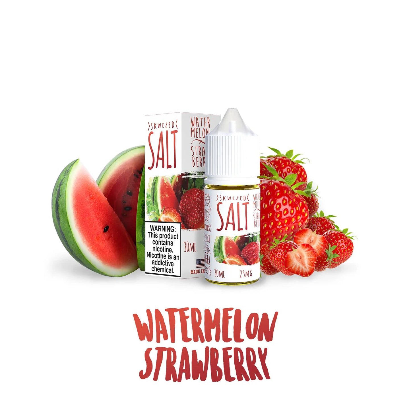 Watermelon Strawberry Salt By Skwezed 30ml At Best Price In Pakistan